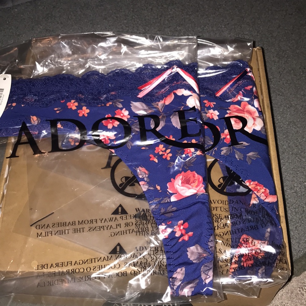 Adore Me womans floral thongs (2)